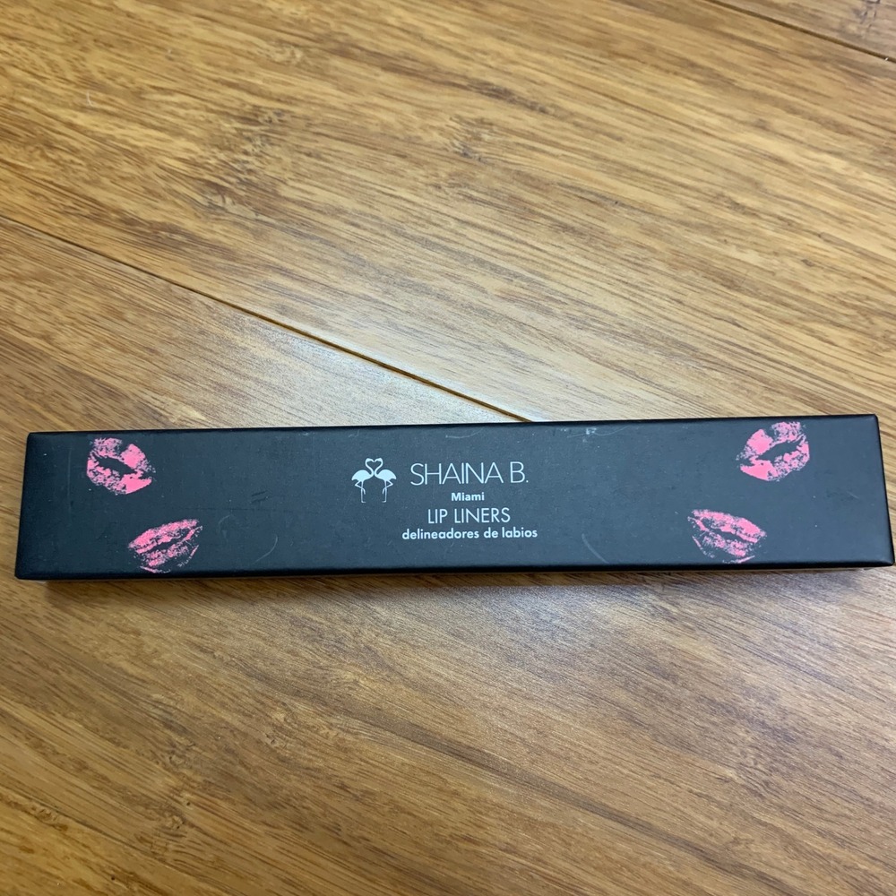 Shaina B. Miami Lip Liners Set Berry Beach Blush Bay Makeup‎ NIB